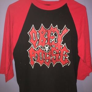 🖤 Obey baseball tee ❤️